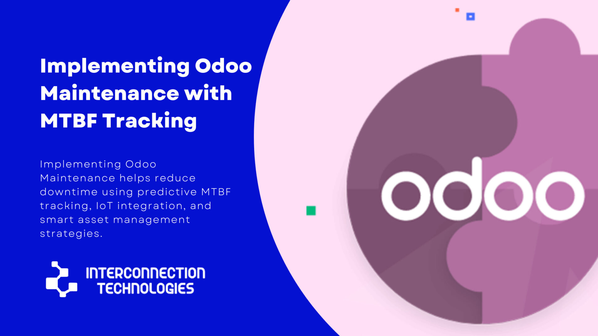 Implementing Odoo Maintenance with MTBF Tracking